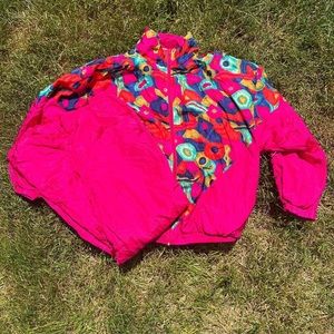 Vintage 80s Pink Tracksuit